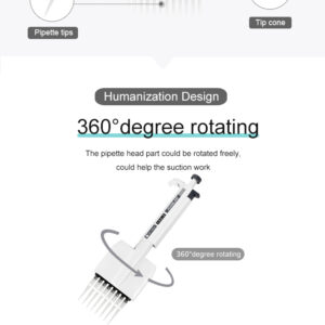 8 CHANNEL  PIPETTE ( 0.5 - 10ul )