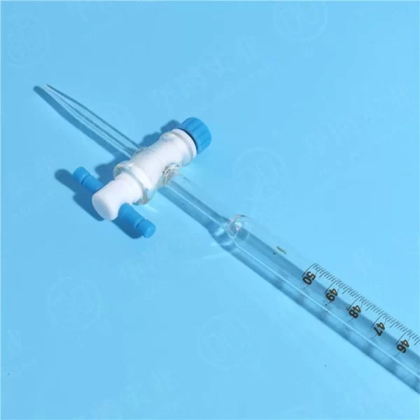 BURETTE WITH GLASS STOPCOCK ( ACID BASE )