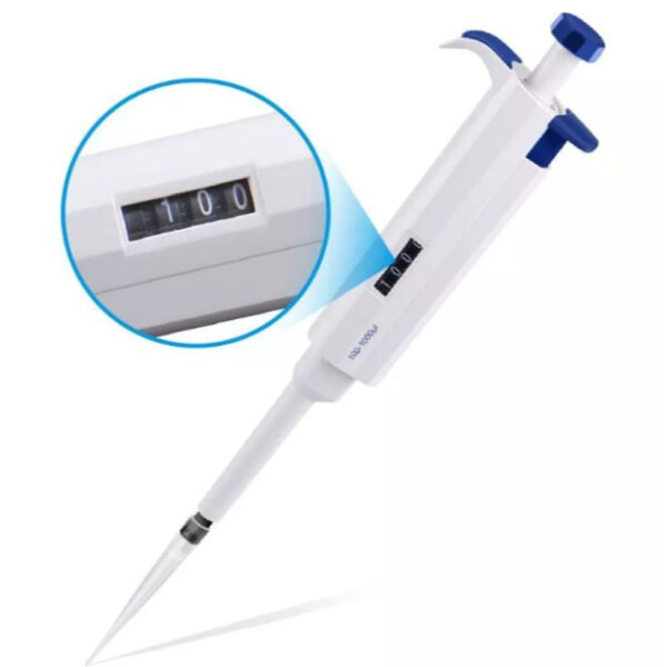 ADJUSTABLE PIPETTE, FULLY AUTOCLAVABLE ( 10-100uL ) - Image 2