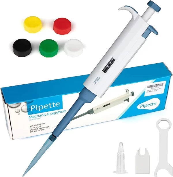 ADJUSTABLE PIPETTE, FULLY AUTOCLAVABLE ( 10-100uL )