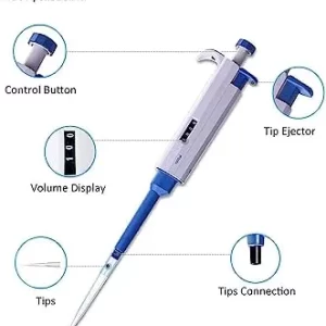 ADJUSTABLE PIPETTE, FULLY AUTOCLAVABLE ( 2-10uL )