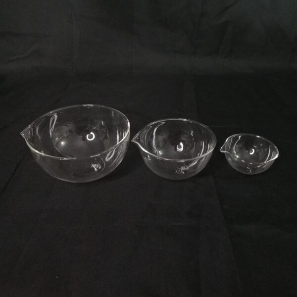 EVAPORATING DISH FLAT BASE, BOROSILICATE GLASS - Image 3