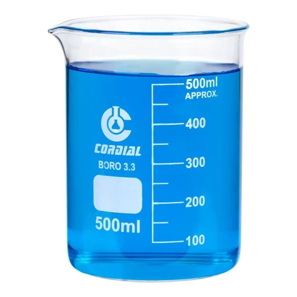 BEAKER LOW FORM BOROSILICATE GLASS