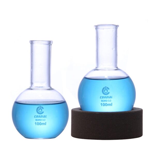 BOILING FLASK,  ROUND BOTTOM