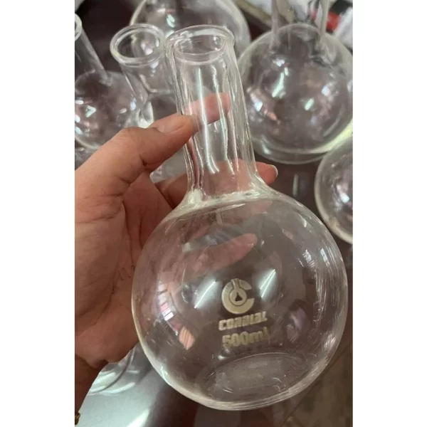BOILING FLASK, FLAT BOTTOM