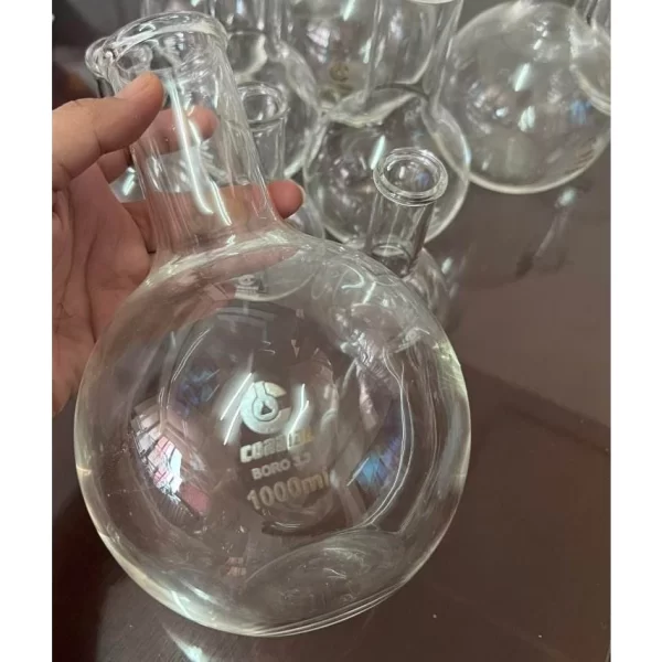 BOILING FLASK, FLAT BOTTOM