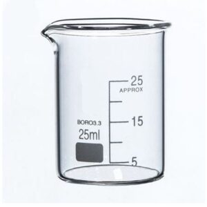 BEAKER LOW FORM BOROSILICATE GLASS