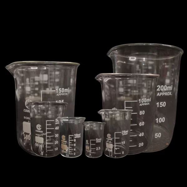 BEAKER LOW FORM BOROSILICATE GLASS