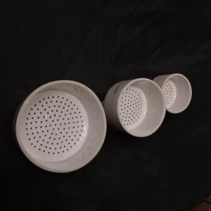 BUCHNER FUNNEL PORCELAIN WITH PERFORATED FILTER DISC