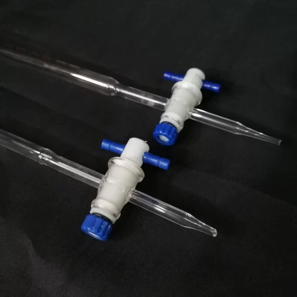 BURETTE WITH GLASS STOPCOCK ( ACID BASE ) - Image 2