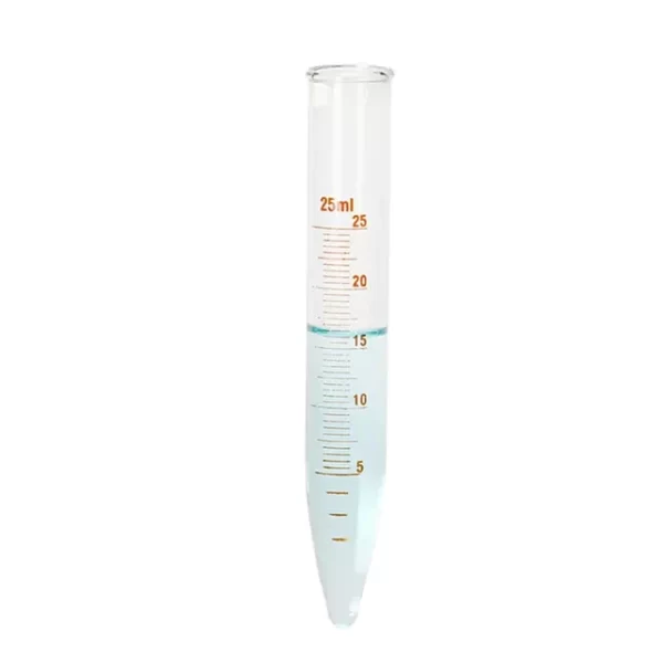 CENTRIFUGE TUBE GLASS WITH GRADUATION
