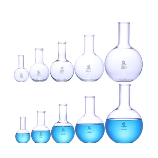 BOILING FLASK, FLAT BOTTOM