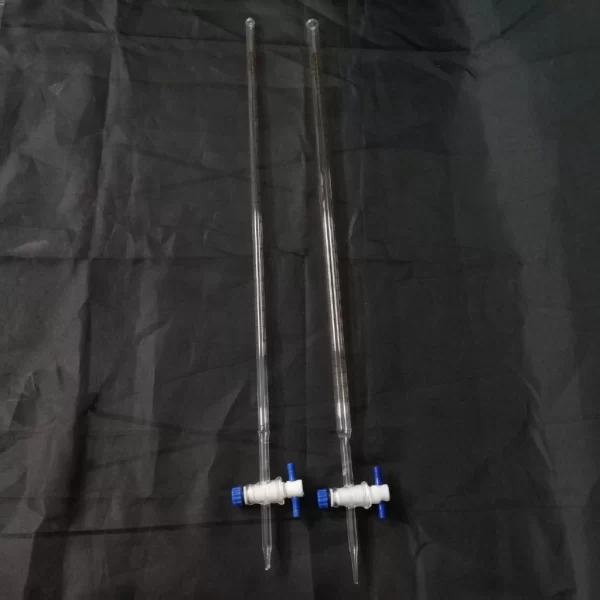 BURETTE WITH GLASS STOPCOCK ( ACID BASE ) - Image 3