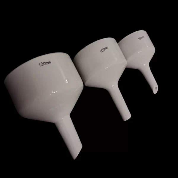 BUCHNER FUNNEL PORCELAIN WITH PERFORATED FILTER DISC