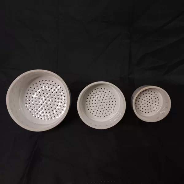 BUCHNER FUNNEL PORCELAIN WITH PERFORATED FILTER DISC - Image 2
