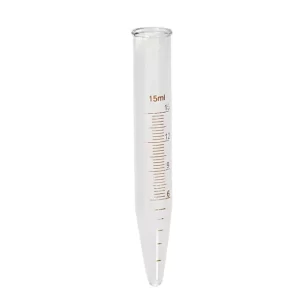 CENTRIFUGE TUBE GLASS WITH GRADUATION