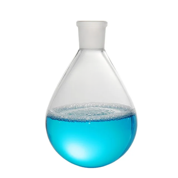 FLORENTINE FLASK WITH GROUND SOCKET AND BEADED RIM 24/30