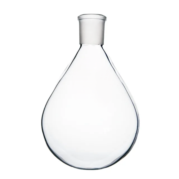 FLORENTINE FLASK WITH GROUND SOCKET AND BEADED RIM 24/30 - Image 2