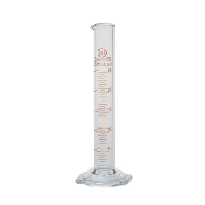 MEASURING CYLINDER WITH HEXAGONAL BASE