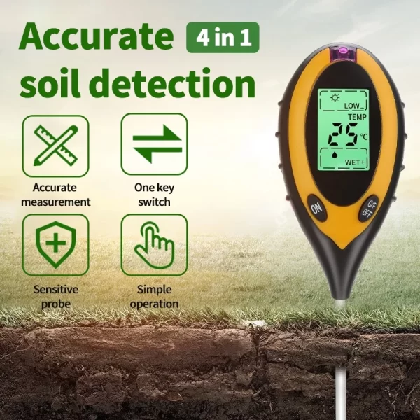 SOIL PH METER 4 IN 1 - Image 3