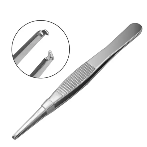 FORCEPS / TWEEZERS STRAIGHT STAINLESS STEEL - Image 3