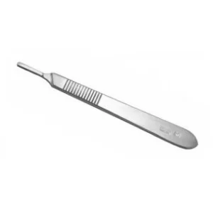SCALPEL HANDLE STAINLESS STEEL