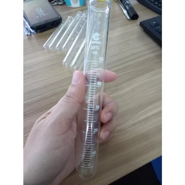 TEST TUBE GRADUATED BOROSILICATE GLASS - Image 2