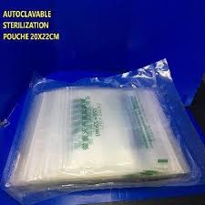 AUTOCLAVABLE STERILIZATION POUCHES PP 100PCS/PACK