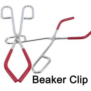 BEAKER TONG,RUBBER COVERED