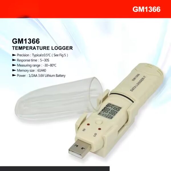 TEMPERATURE AND HUMIDITY DATA LOGGER - Image 3