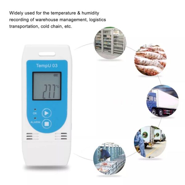 TEMPERATURE AND HUMIDITY DATA LOGGER - Image 2