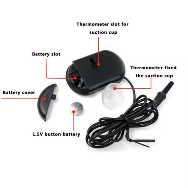 DIGITAL THERMOMETER AQUARIUM THERMOMETER