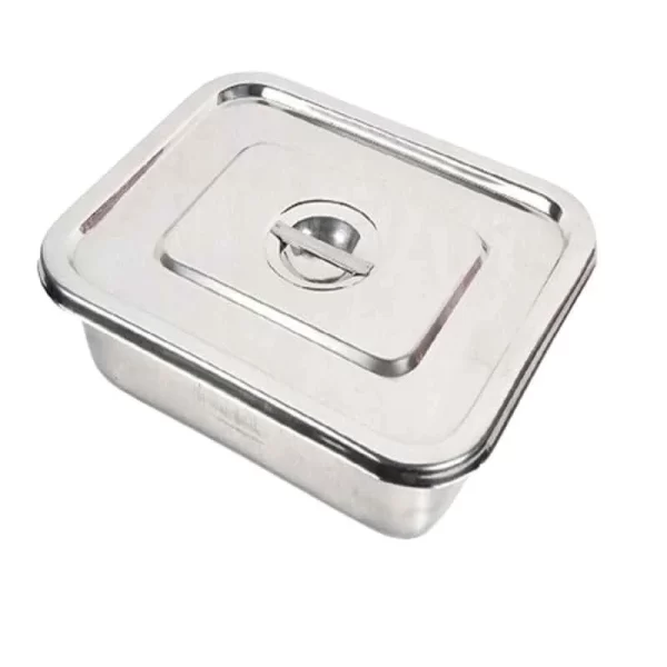 INSTRUMENT TRAY STAINLESS STEEL ( 10X8, 11X7 ) - Image 2