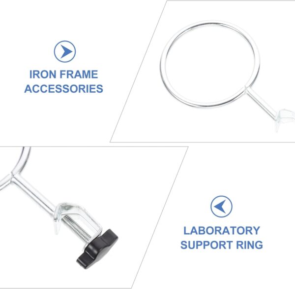 IRON CLAMP CLOSED RING RETORT SUPPORT - Image 2