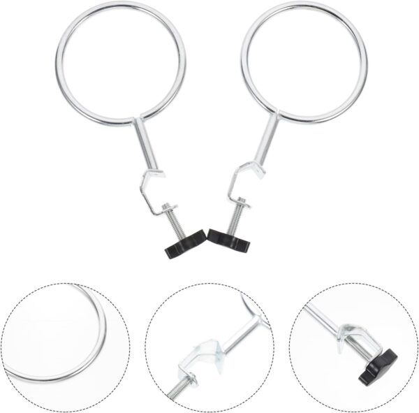 IRON CLAMP CLOSED RING RETORT SUPPORT - Image 4