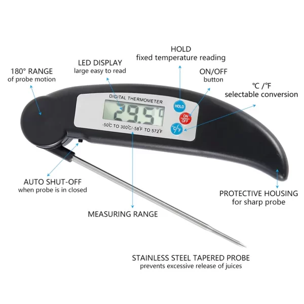 LOLLIPOP THERMOMETER, FOLDABLE - Image 2