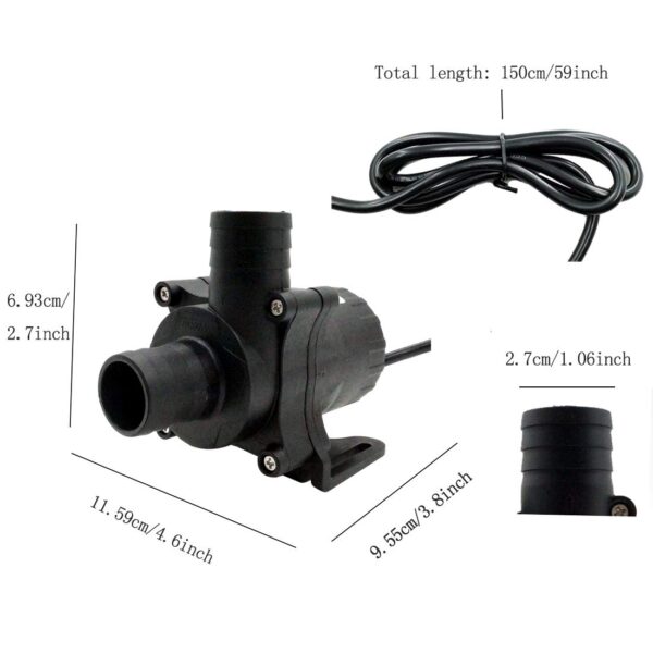 WATER PUMP FOR FISH TANKS , AQUACULTURE AND LANDSCAPE - Image 2