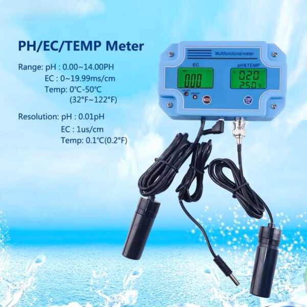 WATER QUALITY TESTER PH-2981 DIGITAL PH  LED AND EC METER 2 IN 1 - Image 3