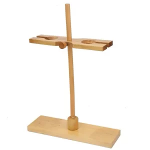 WOODEN FUNNEL STAND
