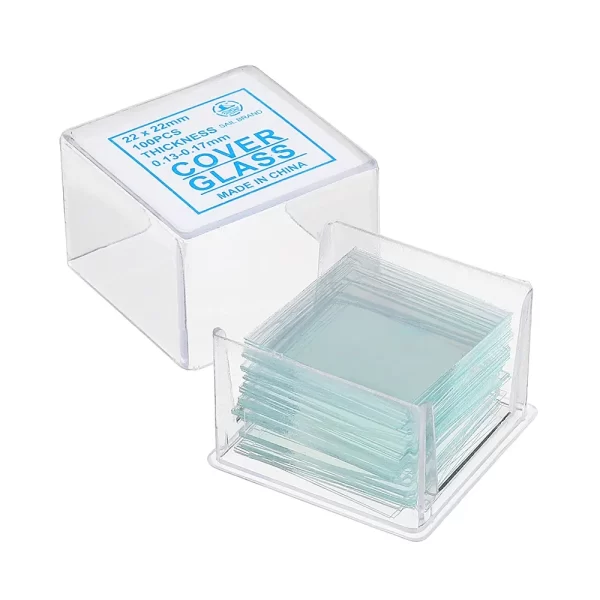 MICROSCOPE COVER SLIDES 22x22