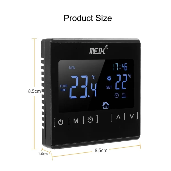 TEMPERATURE CONTROLLER HIGH POWER ELECTRIC HEATING DUAL CONTROL