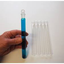 TEST TUBE WITH GLASS STOPPER BOROSILICATE GLASS