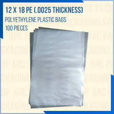 PLASTIC BAG PE 100PCS/PACK