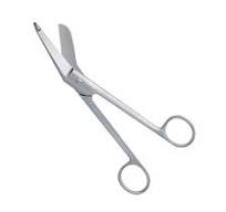 BANDAGE SCISSORS STAINLESS STEEL