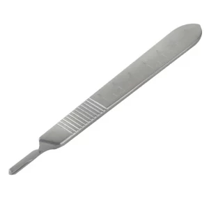 SCALPEL HANDLE STAINLESS STEEL - Image 2
