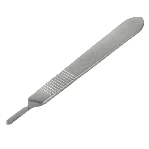 SCALPEL HANDLE STAINLESS STEEL - Image 2