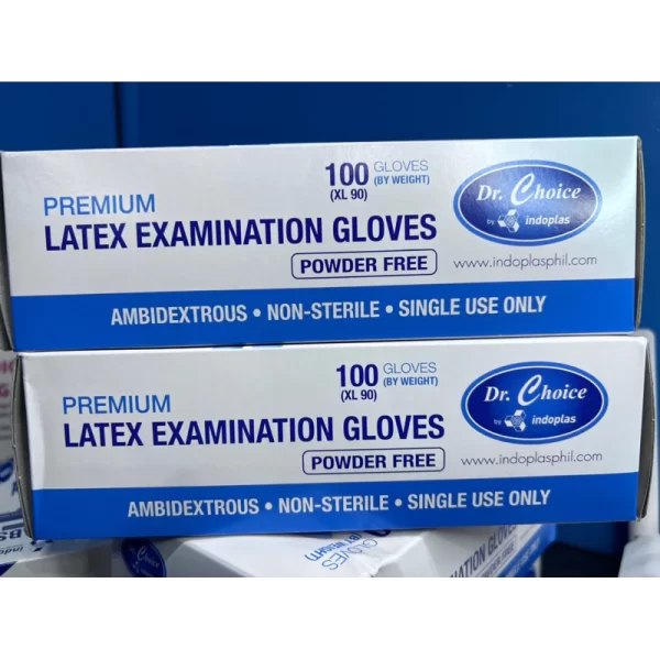 LATEX EXAMINATION GLOVES