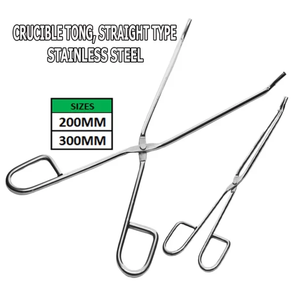 CRUCIBLE TONG, STRAIGHT TYPE PLATED STEEL - Image 2