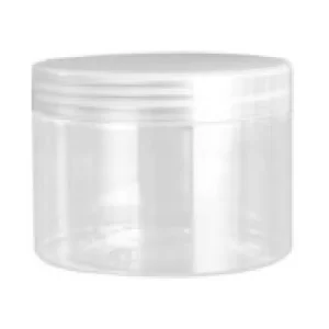 SAMPLE PLASTIC CONTAINER WHITE CAP