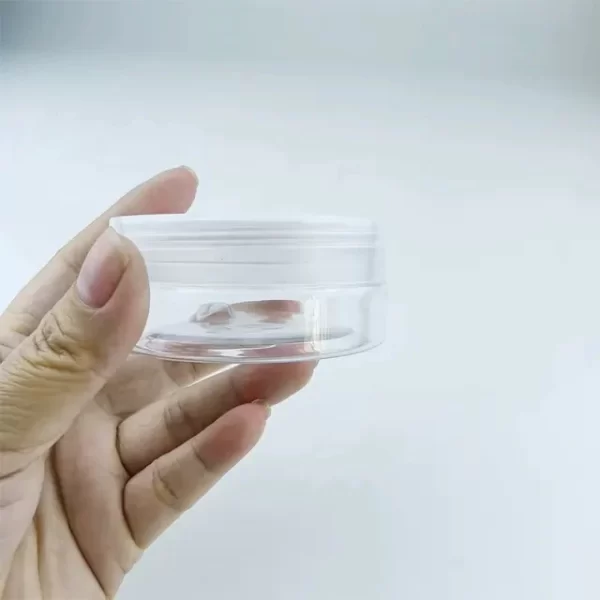 SAMPLE PLASTIC CONTAINER CLEAR CAP